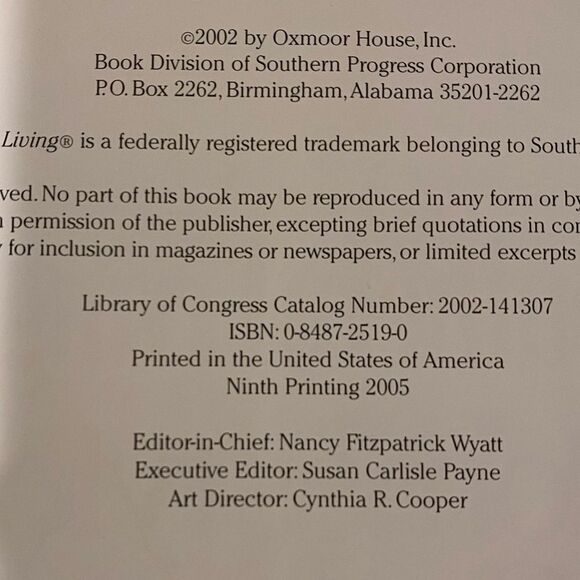 Southern Living Homestyle Cooking (2002) - Picture 3 of 4